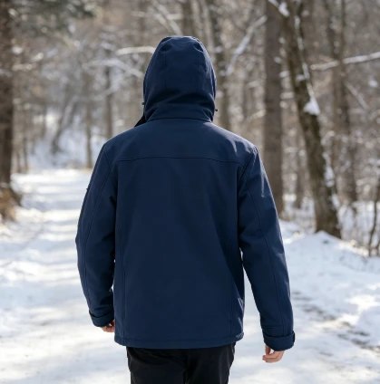Heated Softshell Winter Parka factory